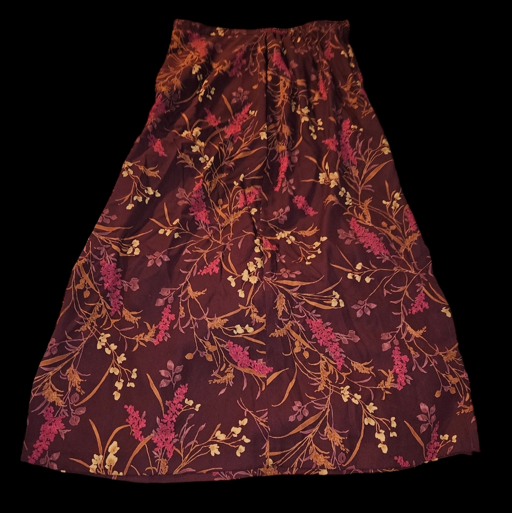 Vintage Boho Maxi Skirt